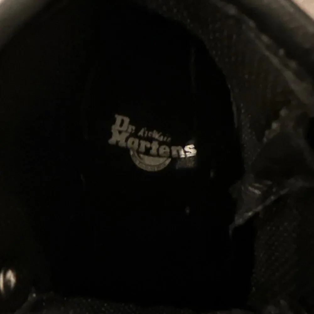Dr.  Martens Toddler Brooklee B Size 5 Black Patent Lace Up Side Zip Ankle Boots